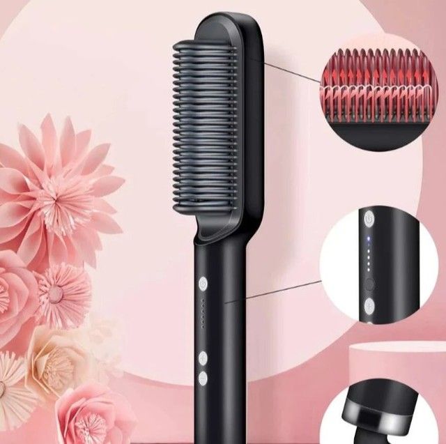 Alisador de pelo iónico multifuncional 🌸
